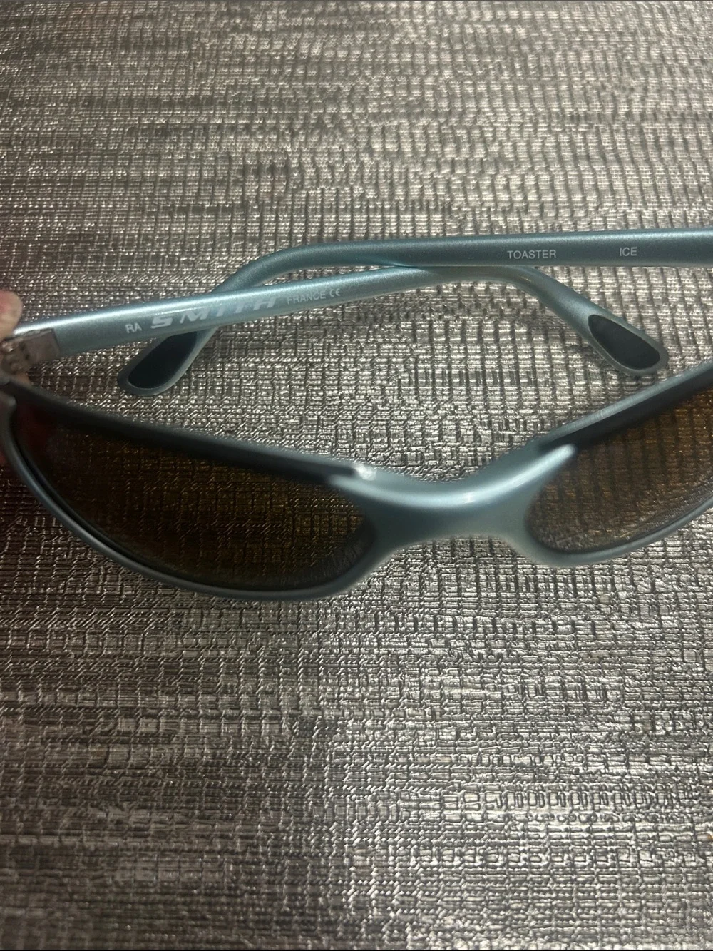 Women's Cat-Eye Sunglasses in Light Teal with Brown Lenses